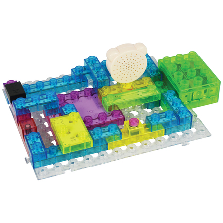 E-BLOX Circuit Blox 395, Circuity Board Building Blocks, 66 Pieces CB-0170